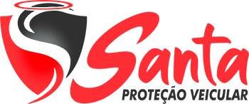 LOGO SANTA PROTEÇÃO VEICULAR
